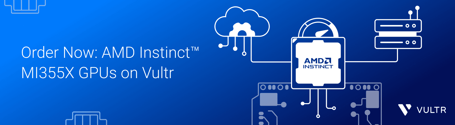 AMD Instinct™ MI355X GPUs Now Available at Vultr 