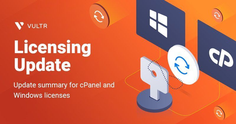 License Update for cPanel and Windows_mobile