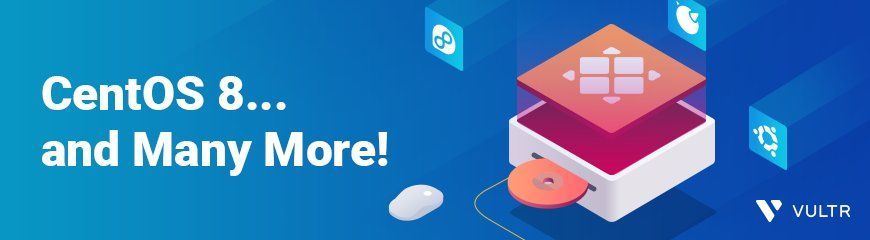Deploy CentOS 8 or Choose From Our Vast Library!